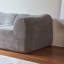 Canapé 2 places en velours avec coussins-345001535