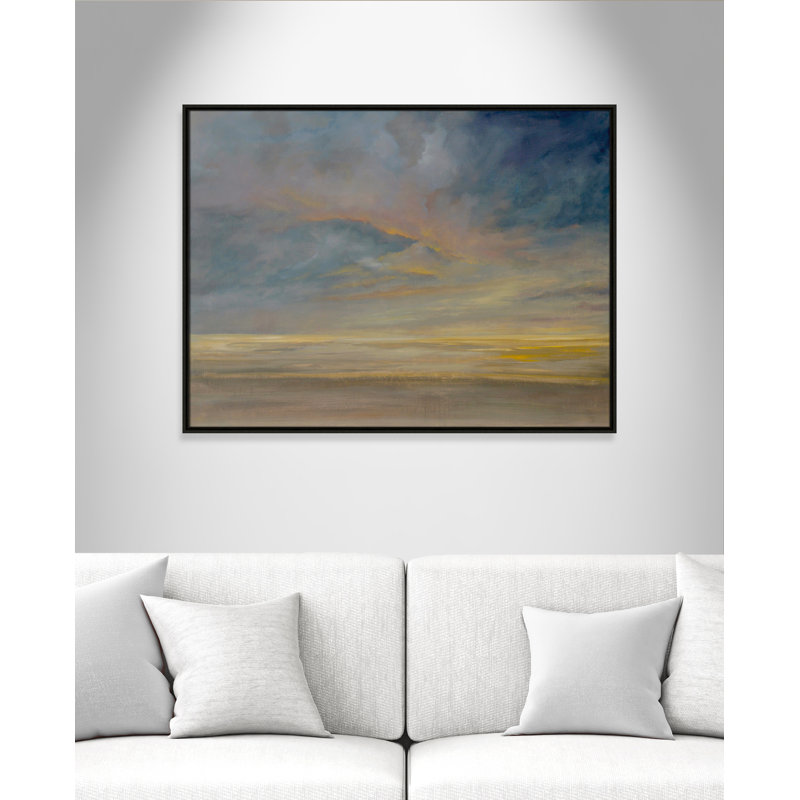 Dawning Unrest, Espresso Framed, 31.5" H x 41.5" W x 2" D