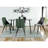 Benbrook Upholstered Kitchen Dining Side Chairs with Metal Legs for Living, Bedroom, Restaurant-90375965-90572751