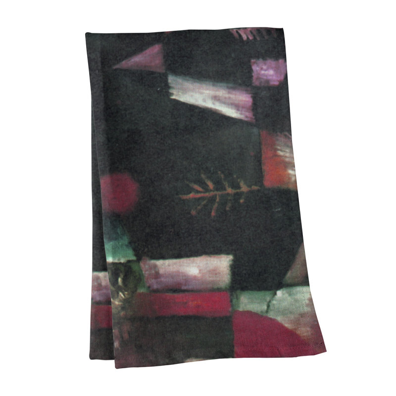Tea Towel Kitchen Towel, Cotton Twill, Red
