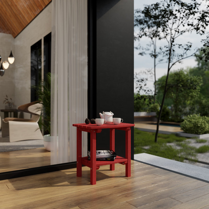 Table d'appoint Classic, Rouge cardinal