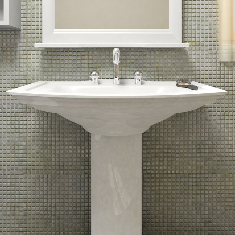 Hudson Edge 1" x 1" Porcelain Mosaic Tile, Green