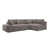 100 % polyester gris