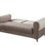 Causeuse convertible en tissu de velours Melody
