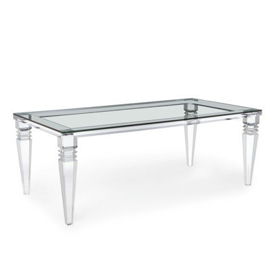 Savannah Glass Dining Table