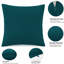 Aspire Homeware Striped Square Velvet Cushion Cover-807011601-805307302