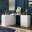 Bureau de coiffeuse avec 9 tiroirs Brance