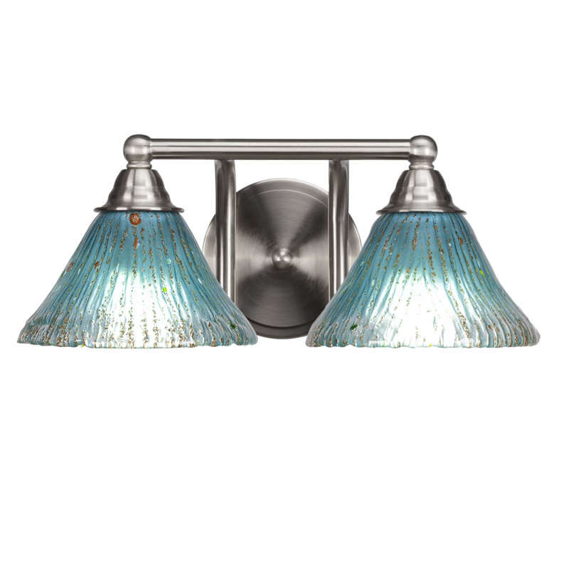 Ayrshire 2-Light Bath Bar, Brushed Nickel