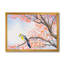 «Beautiful Blue Bird on Flowering Branch I», peinture sur toile encadrée-59759843-59759845