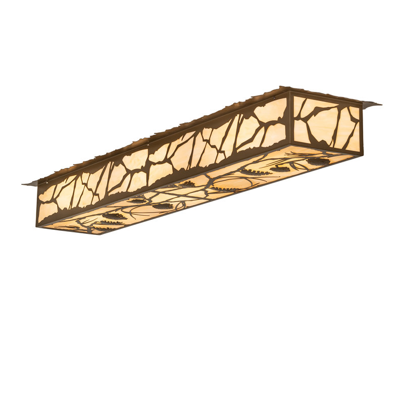 Rustic Lodge 6 - Light Flush Mount
