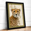 Dignified Cheetah Boho - Framed Print-946457037-946457039