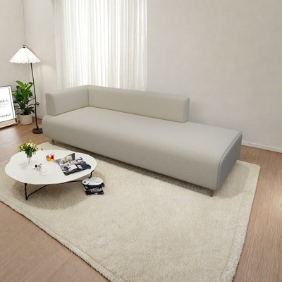 Luxueuse chaise longue moderne et éponge