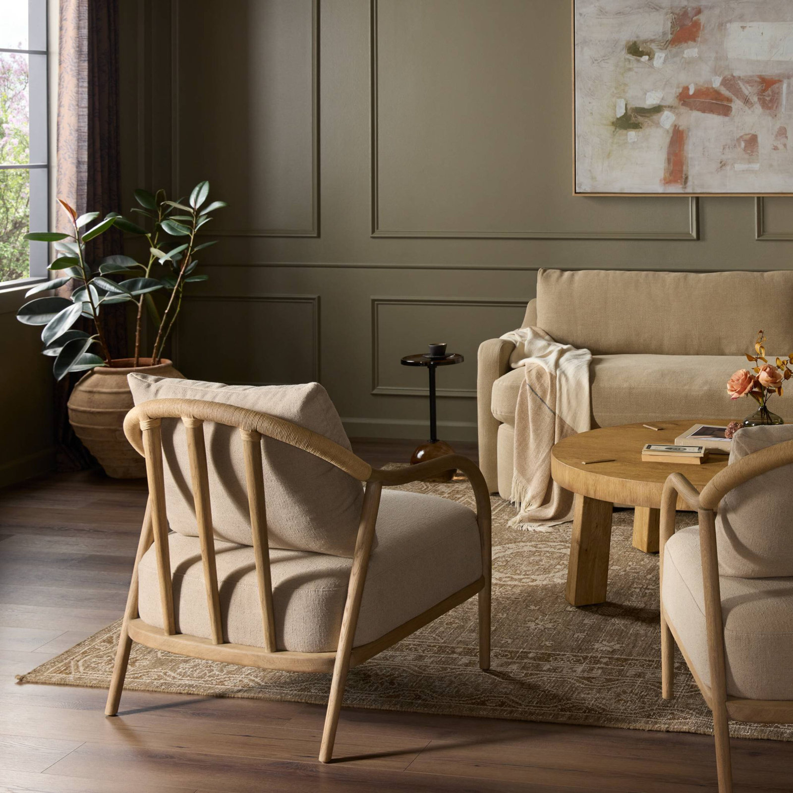 Binney Oak Armchair