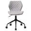 Ebern Designs Linen Office Chair