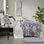 Ensemble de courtepointe réversible 6 pièces avec coussins décoratifs bleu marine / brun clair / grand-117539246-117539243