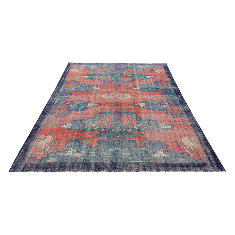 One-of-a-Kind 7'2"X9'7" Hand Knotted Area Rug