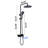 Pressure-Balanced (Temperature And Volume) Complete Shower System with Rough in-Valve