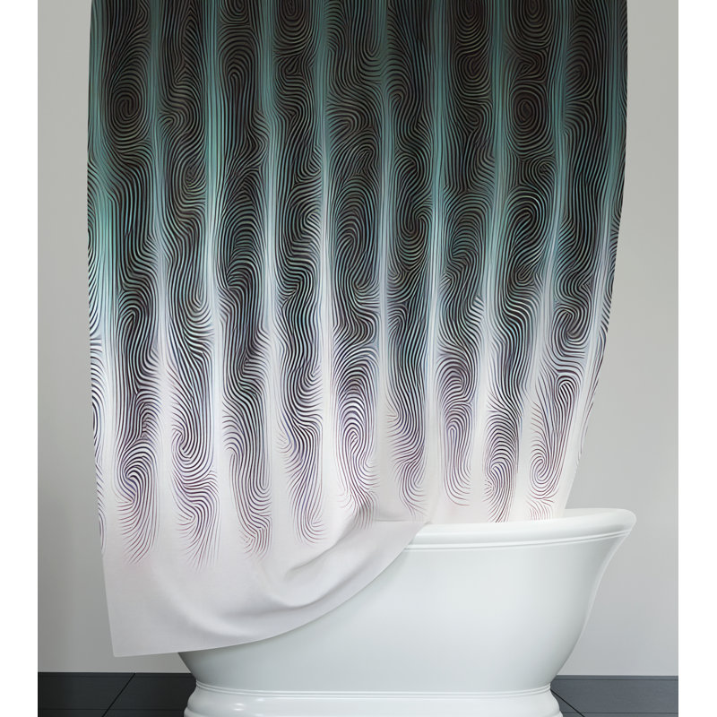 Rideau de douche Crestview, H 72 po x l 70 po