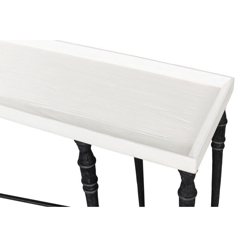 Nathaniel Solid Wood Console Table, 30" H x 80" W x 12" D
