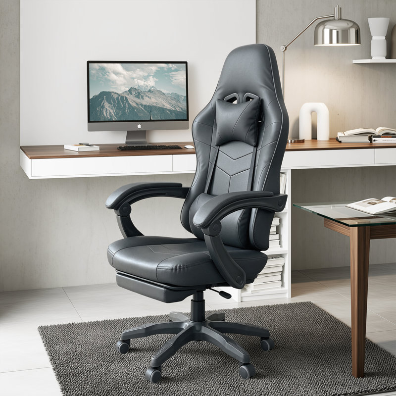Chaise de bureau à domicile, Noir