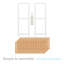 8 Pair Shoe Rack