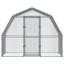 Beverlin Bird Cage with Door Silver Galvanised Steel