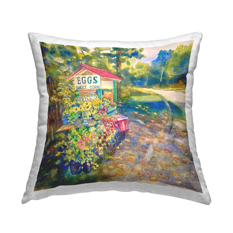 Bellissima Polyester Throw Pillow