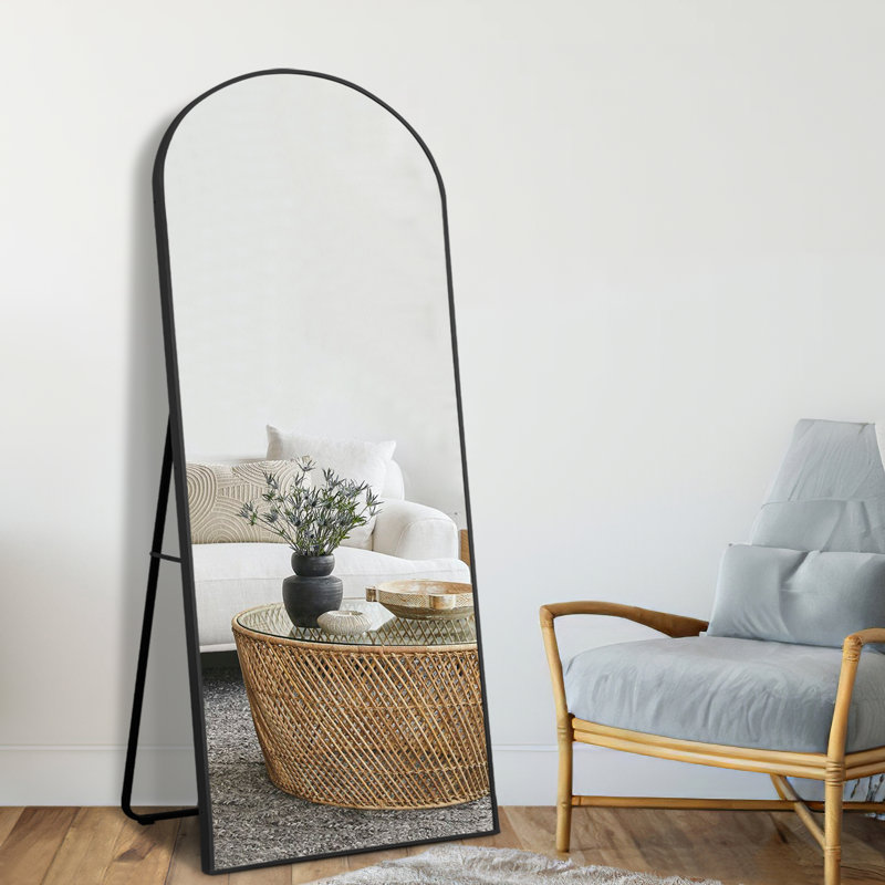 Miroir pleine grandeur Elden, Noir, 71 po x 24 po