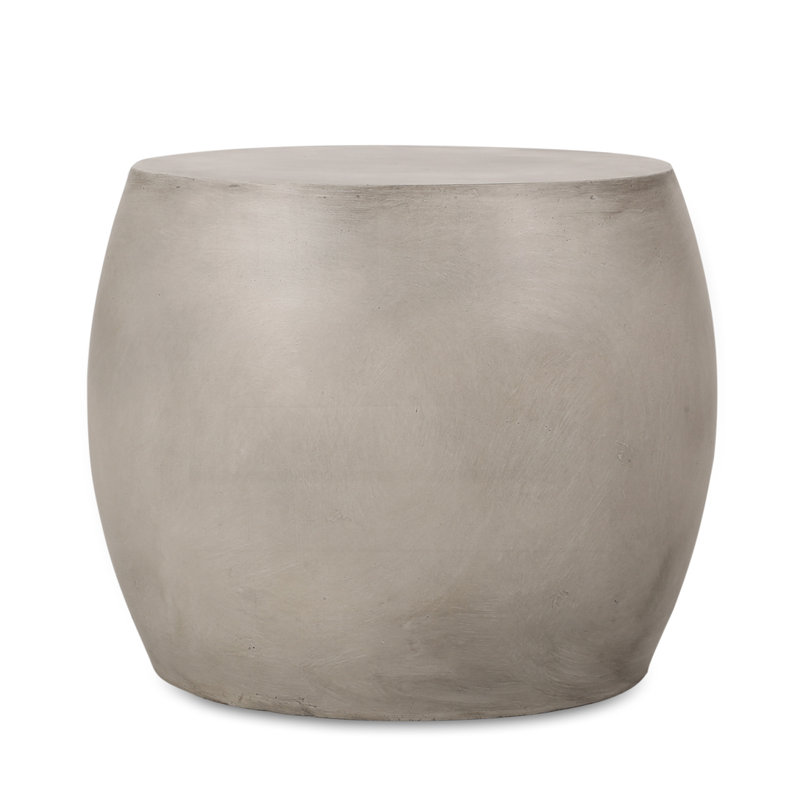 Outdoor LightWeight Concrete Side Table