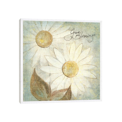 Daisy Do IV (Give Blessings) by Chris Paschke - 1 Piece Wall Art on Canvas