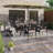 Bjartmar 6 - Person Patio Dining Set with Rectangular Table , Cushions Included-586276999