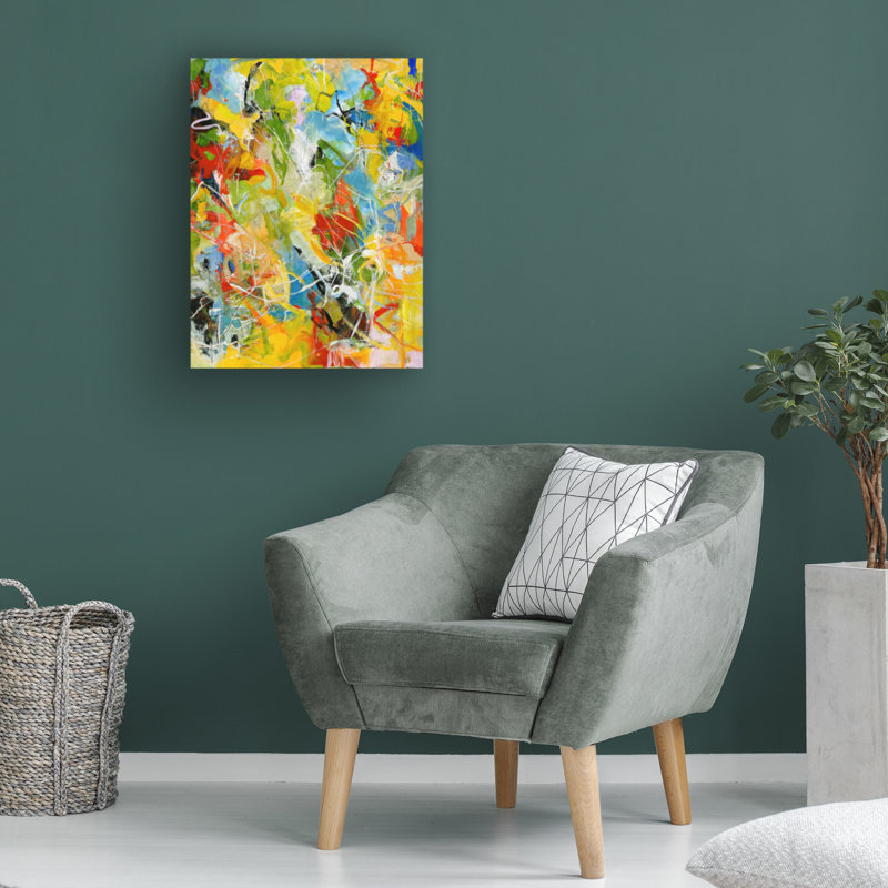 Art sur toile, bolologien, Fabrikken, H 19 po x l 14 po