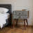 Caramel Edessa Bone Inlay Bedside