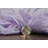 Alamin Flokati Wool Shag Hand Loomed Pastel Violet Rug-1098917179