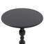 2P, table de bout vintage en métal, table d'appoint ronde pour table de chevet et table d'appoint décorative pour petit salon