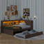 Lit de jour avec couchette en bois-485071064