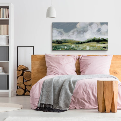 Soft Summer Sky Dark' by Katrina Pete Acrylic Glass Wall Art