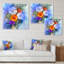 «Abstract Paintbrush Spring Flower Bouquet VII», reproduction d'art sur toile-950735758-950735800