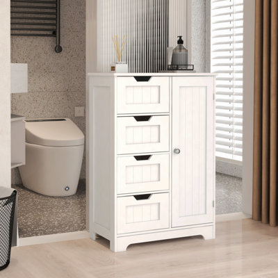 Freestanding Floor Storage Cabinet by Red Barrel Studio