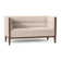 Dyson 58" Tuxedo Arm Loveseat