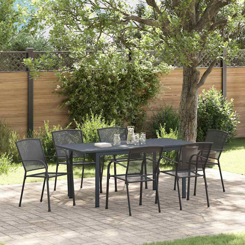 6 - Person Patio Dining Set with Rectangular Table