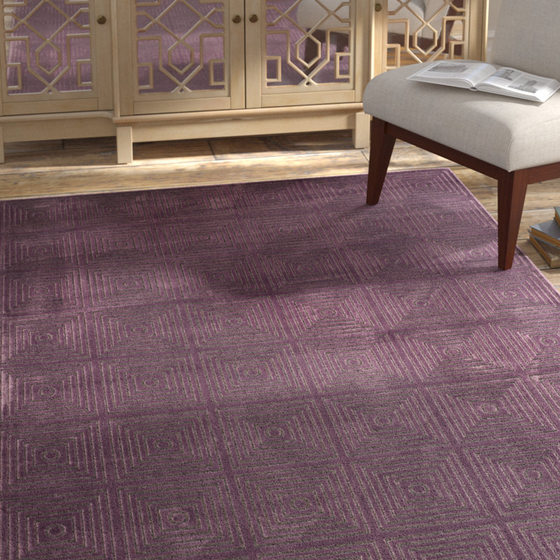 Tapis géométrique Braswell Performance, Rectangle 5 pi 3 po x 7 pi 6 po