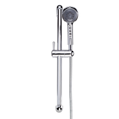 Thermostatic Three-Function Slide Bar and Shower Head