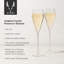 Flûte en cristal 8 oz prosecco Raye