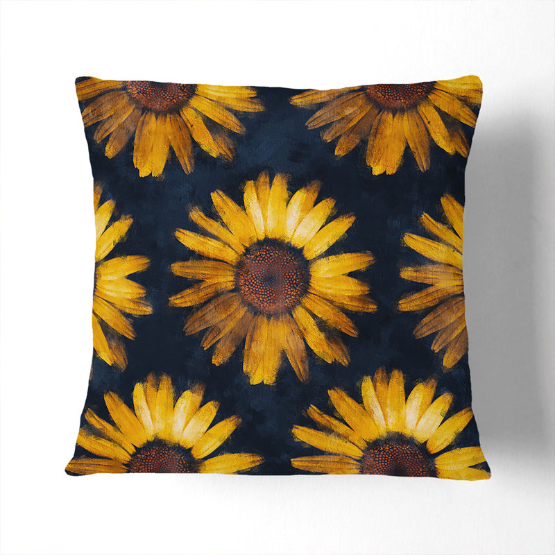Square Throw Cushion, 40cm H x 40cm W x 15cm D