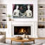 Renaissance, portrait nu, photos de chambre à coucher classique, impression sur toile encadrée.-717762558-717762555