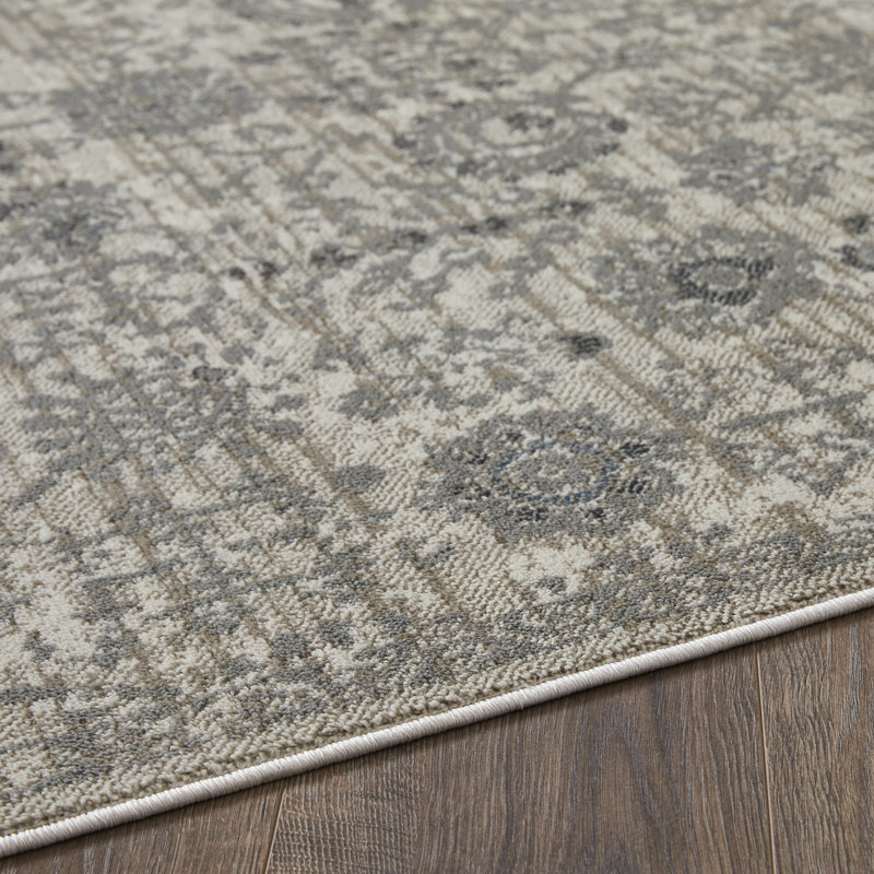 Floral Indoor Rug, Rectangle 8' x 10'