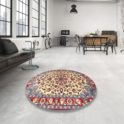 Tapis oriental rouge / jaune / bleu