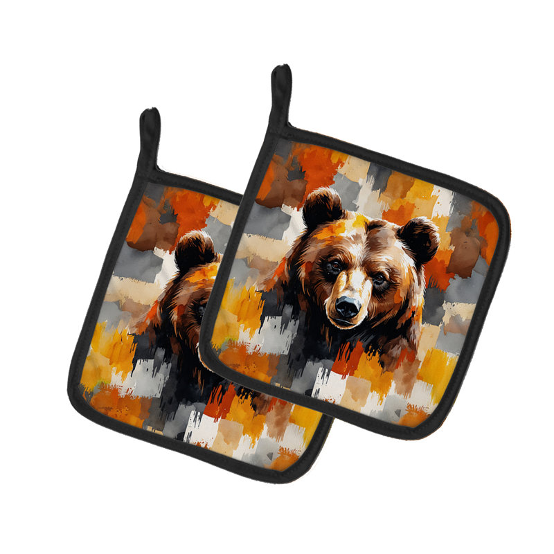 Paire de poignées Bear Uniquely Bear Pride