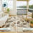 Machine Washable Indoor/Outdoor Chantille ACN2649 Botanical Rug-697883382-697883383